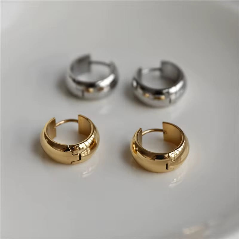Circle Hoop Earrings