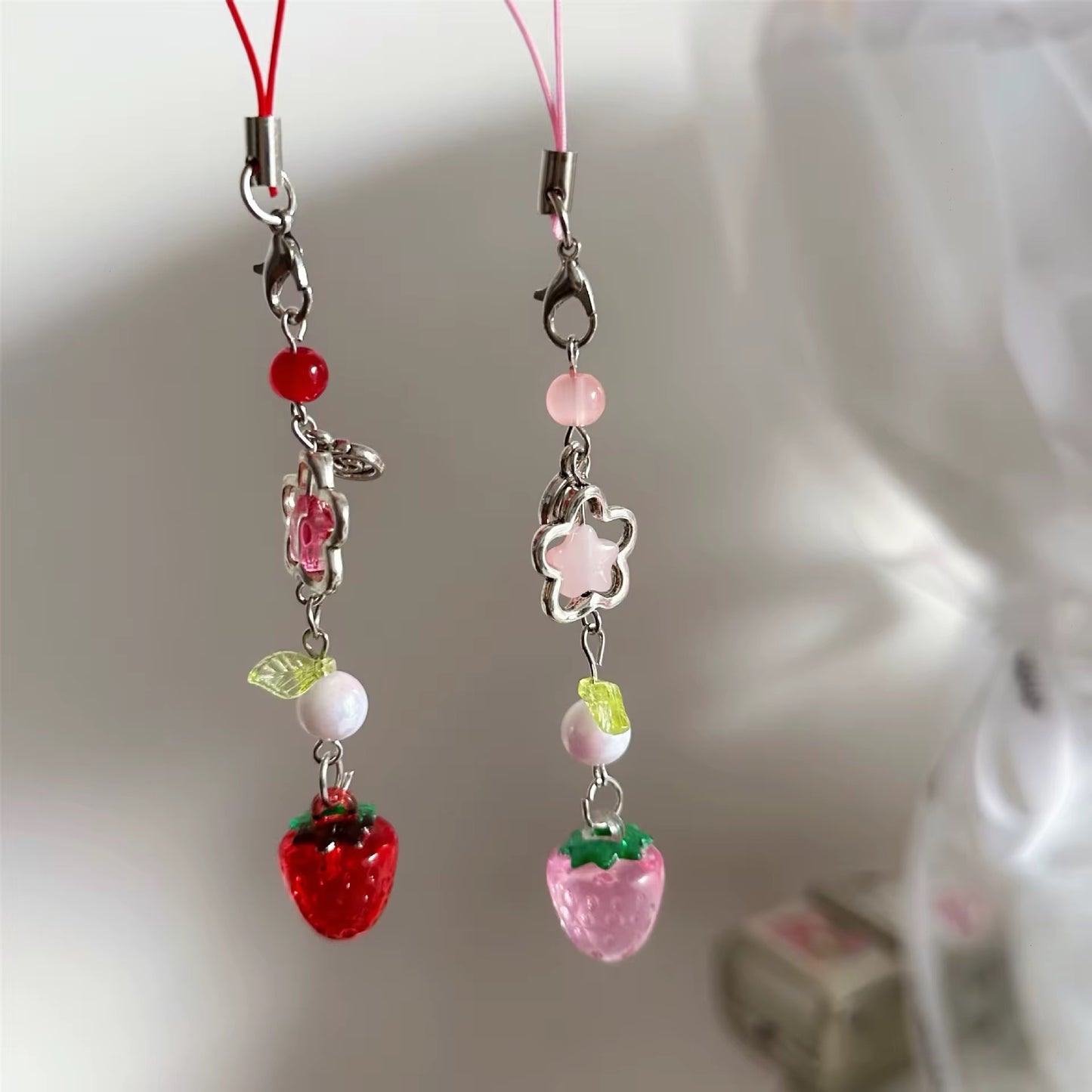 Strawberry Blossom Charm