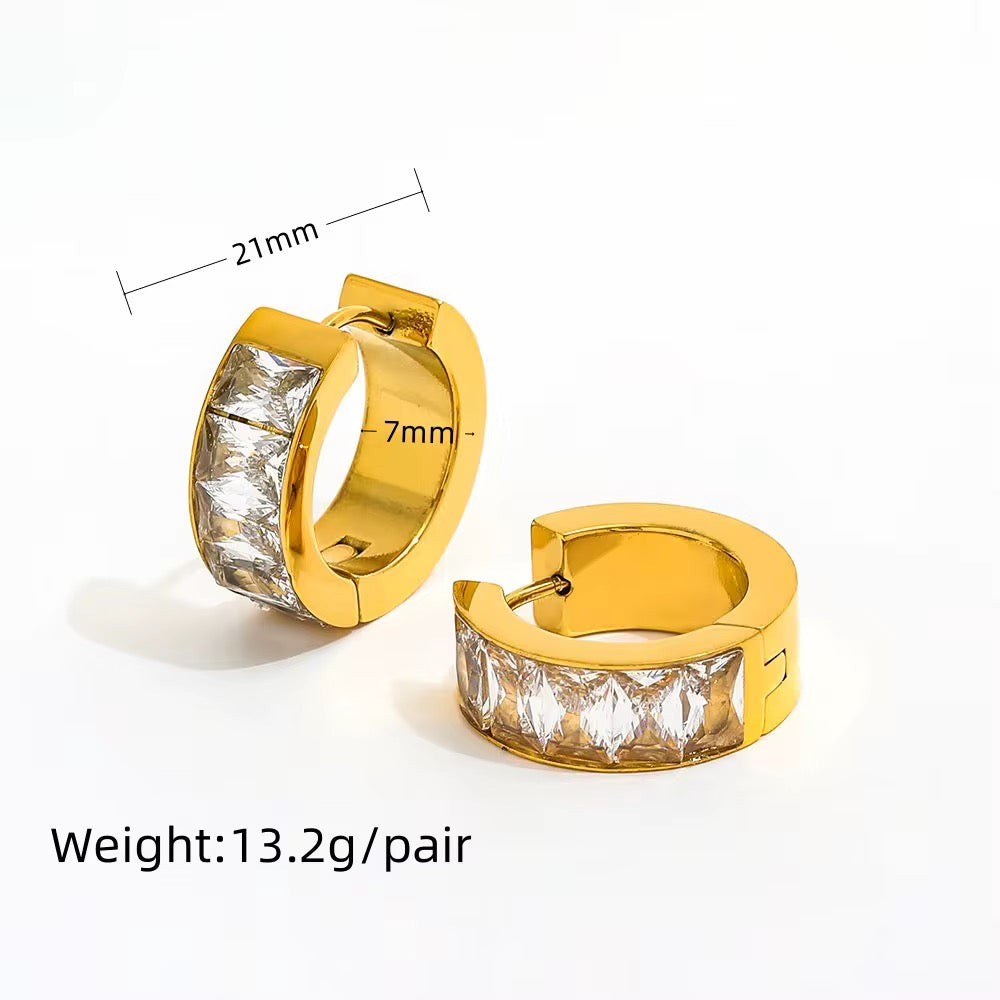 Huggie Hoop Earrings